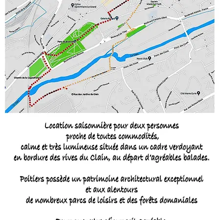 Les Jardins Du Clain Appartement *